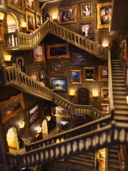 Suporte de Livros Escadas Mágicas de Hogwarts - Edição Mundo Bruxo