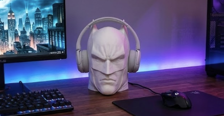 Suporte de Headset Dark Knight – O Cavaleiro das Trevas | Edição Gotham