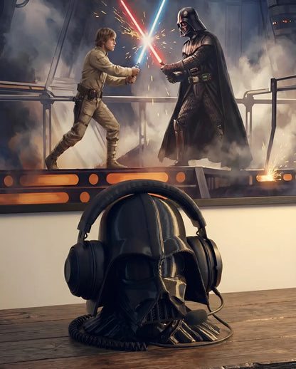 Suporte Headset Capacete Darth Vader | Edição Lado Sombrio