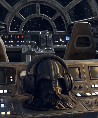 Suporte Headset Capacete Darth Vader | Edição Lado Sombrio
