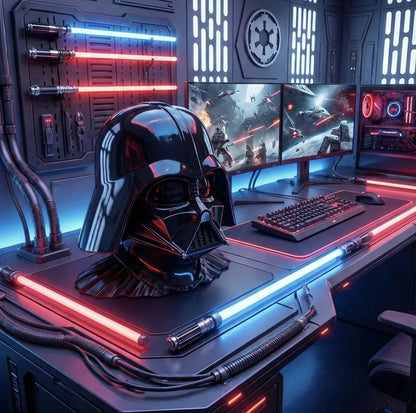 Suporte Headset Capacete Darth Vader | Edição Lado Sombrio