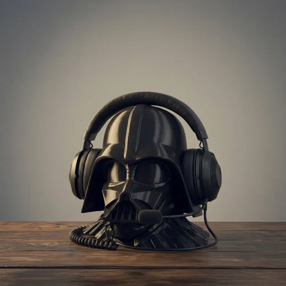 Suporte Headset Capacete Darth Vader | Edição Lado Sombrio