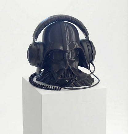 Suporte Headset Capacete Darth Vader | Edição Lado Sombrio
