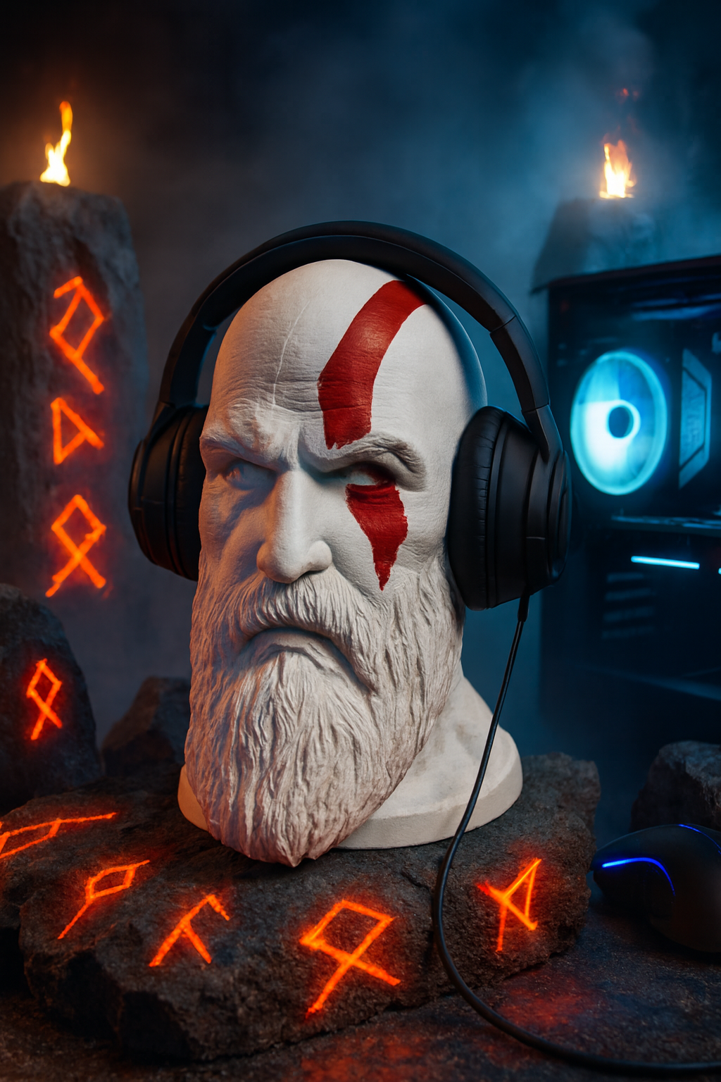 Suporte Para Headset Kratos